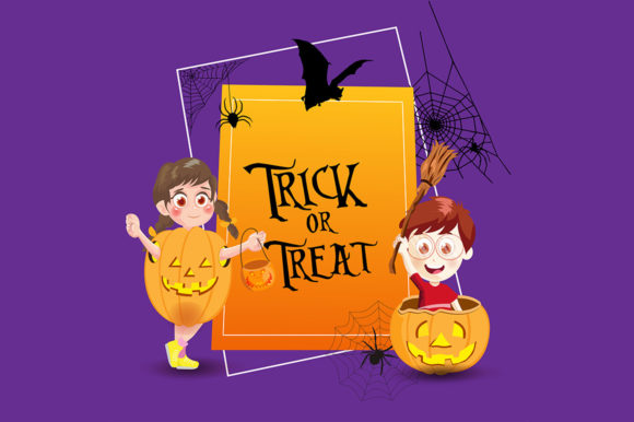 Download Cool Kids Halloween Party Vector Design - Party Collection
